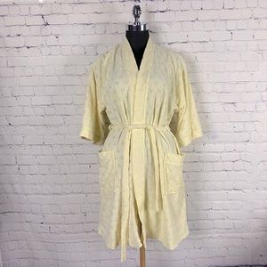 VINTAGE yellow stars robe